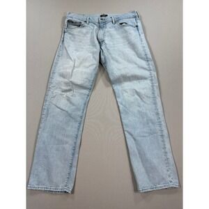 Polo Ralph Lauren‎ Men's 34x32 Denim Jeans Light Wash Relaxed Fit Casual Pants